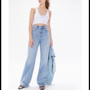 BDG high rise wide leg mom jeans
